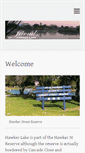 Mobile Screenshot of friendsofhawkerlake.com